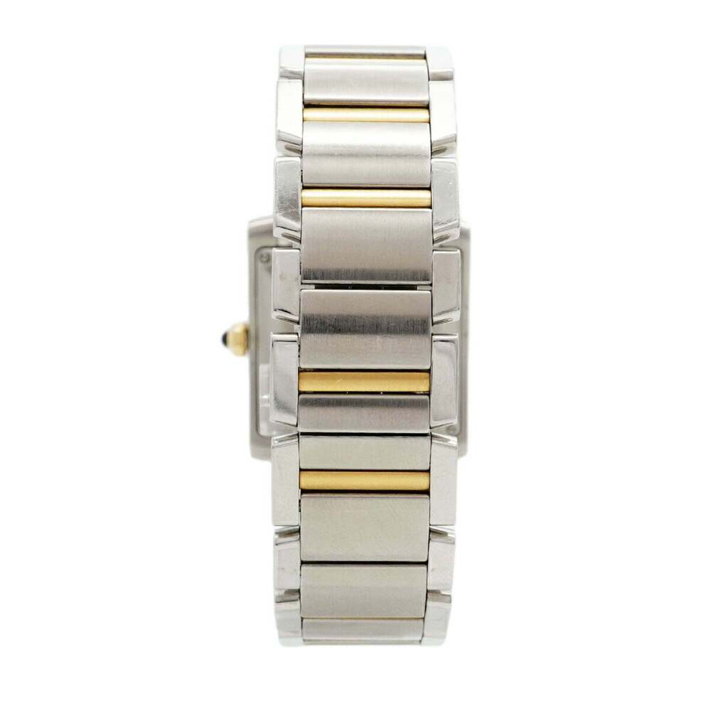 Cartier Tank Française LM W51005Q4 Silver Dial Watch for Men and Women - Picture 9 of 11